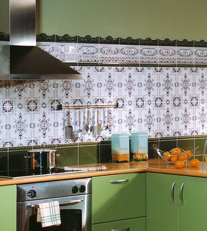 Керамическая плитка Gayafores для облицовки кухонного фартука